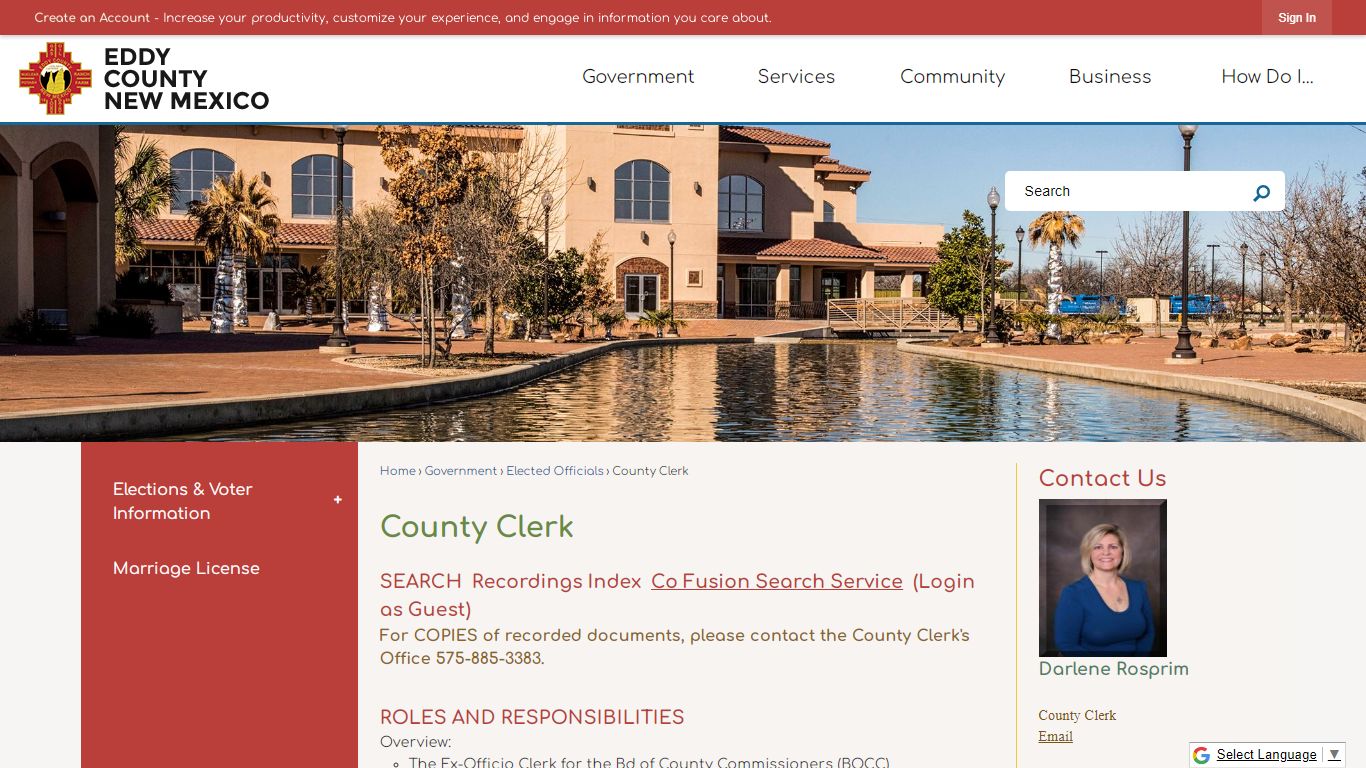 County Clerk | Eddy County, NM